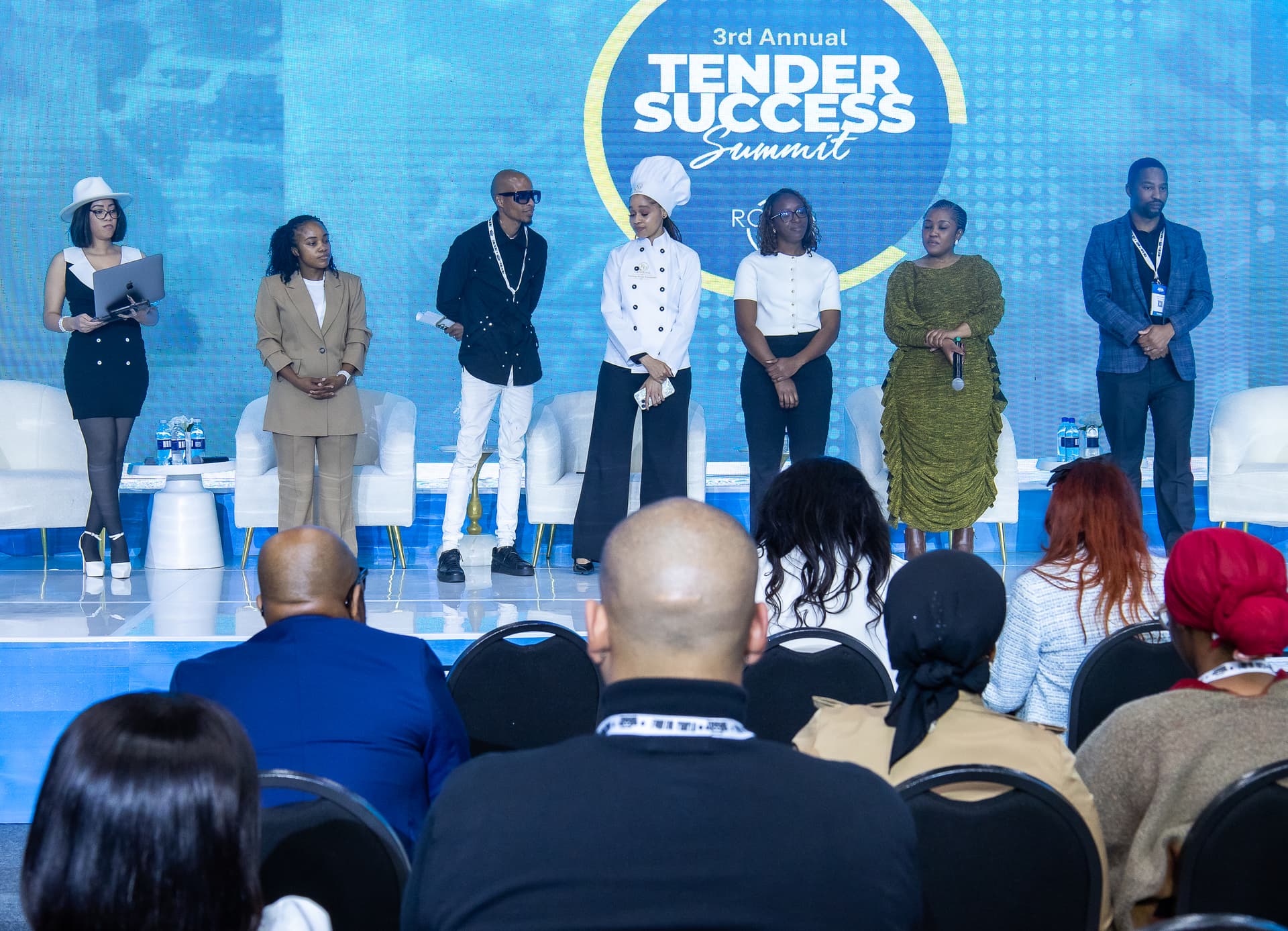 Winners of the SME Growth Pitch Challenge at the 2026 Tender Success Summit
